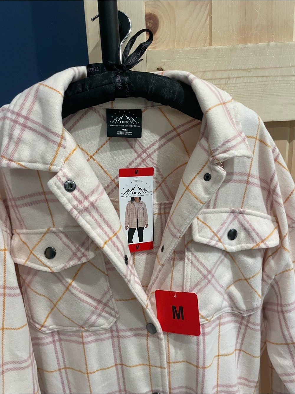 NWT Women’s HFX Pink Shacket- Medium